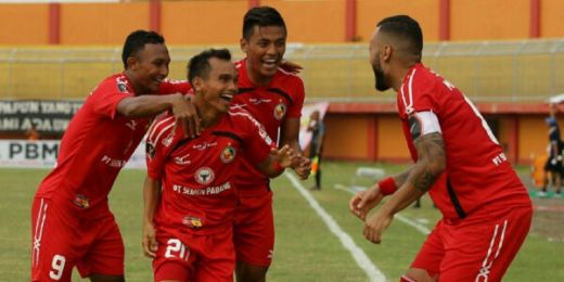 Rebut Piala Presiden, Semen Padang Pesta Gol ke Gawang PSCS Cilacap